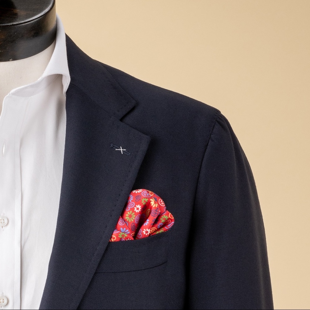 Navy Hopsack Spier and Mackay Sportcoat